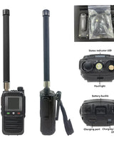 Drone Detector 3 language Handheld 30MHz-6.4GHz Ultra large gamme batterie 6000mah intégrée pour divers UAV Détection précise