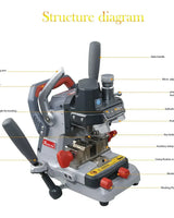 Machine de Découpage de Clés Laser - Haute Précision